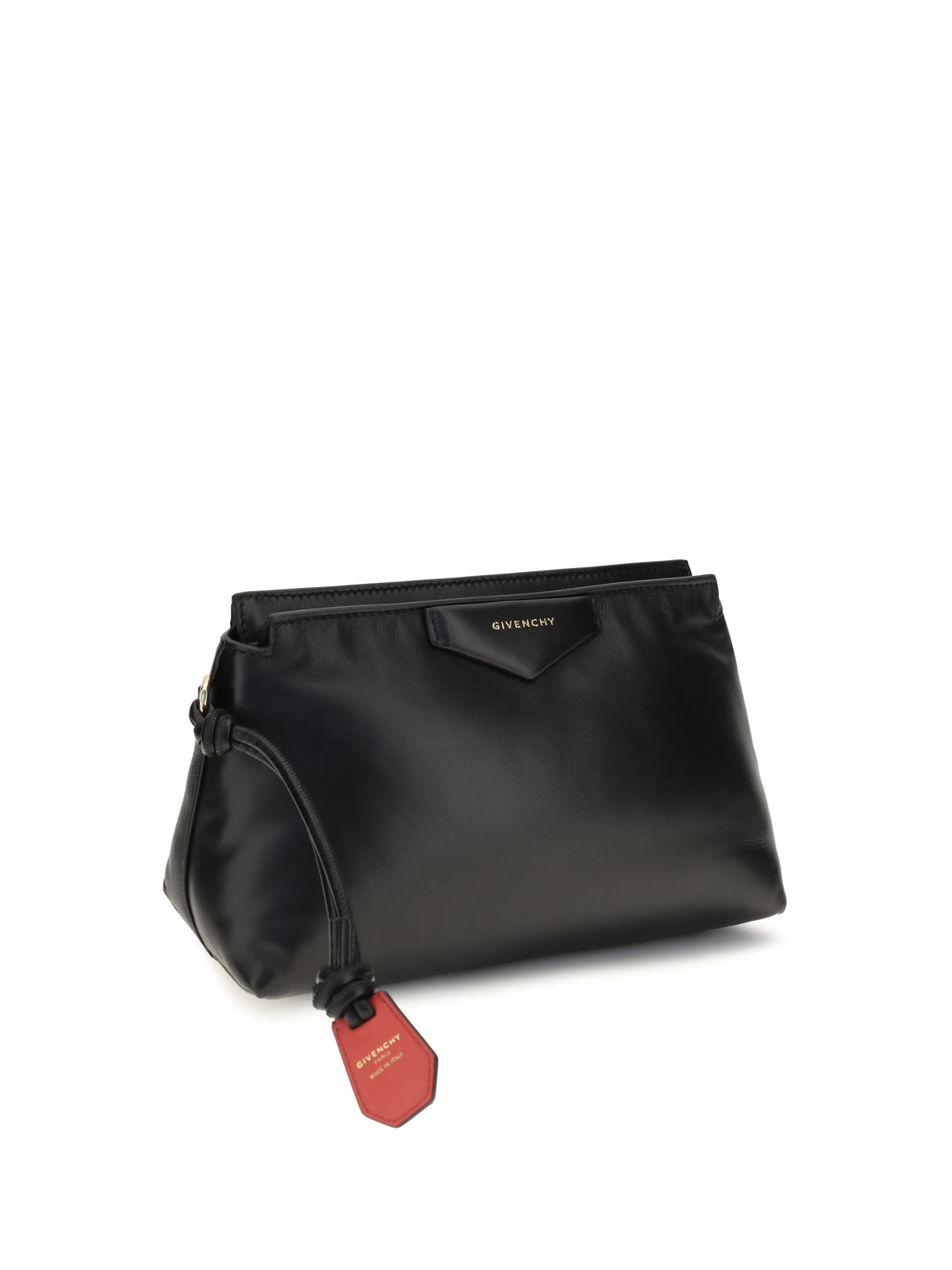 Givenchy Antigona Bomber lambskin Pouch - Black