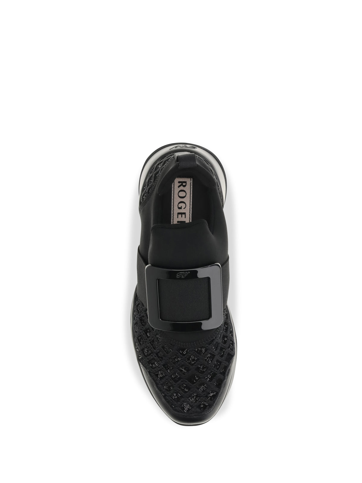 Roger Vivier Viv' Run Sneakers - Black