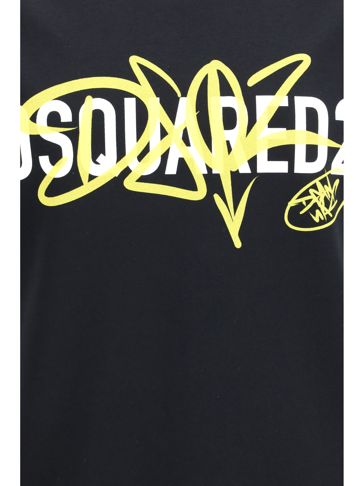 Dsquared2 Cotton printed T-shirt - Black