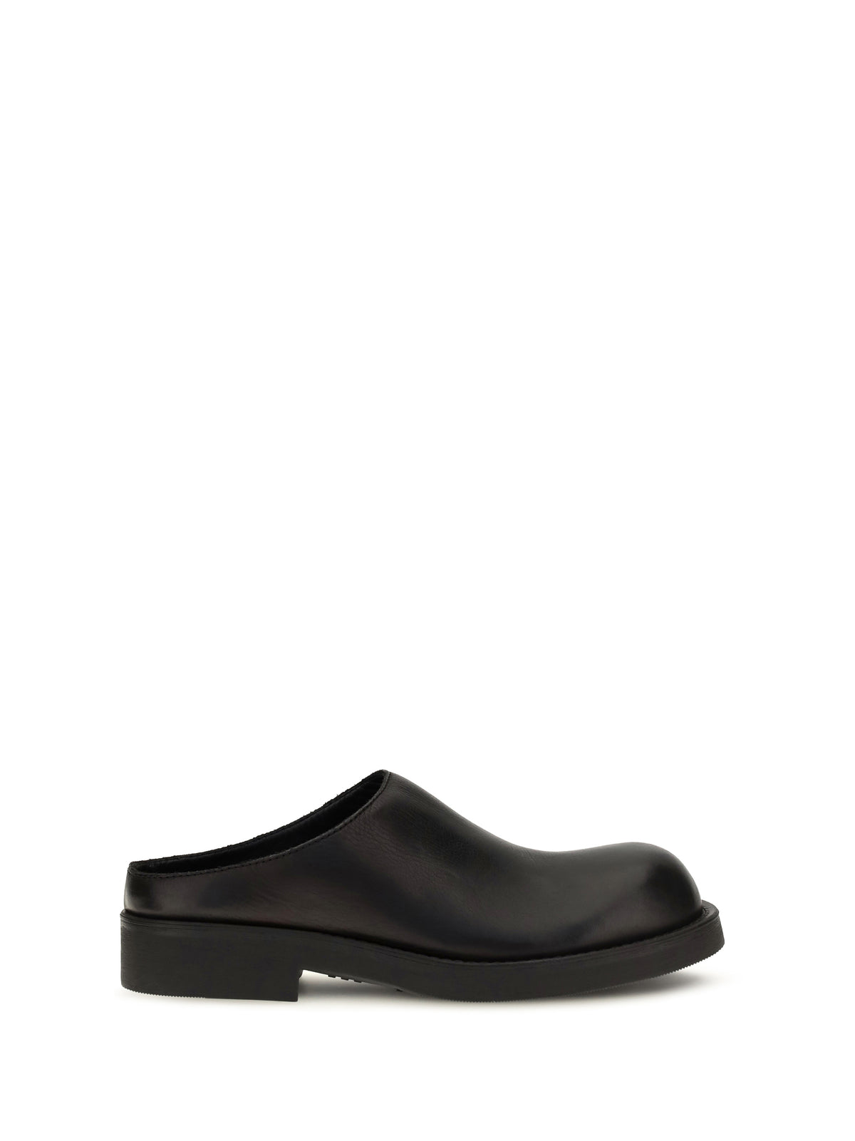 MM6 Maison Margiela Biker round toe Mules - Black