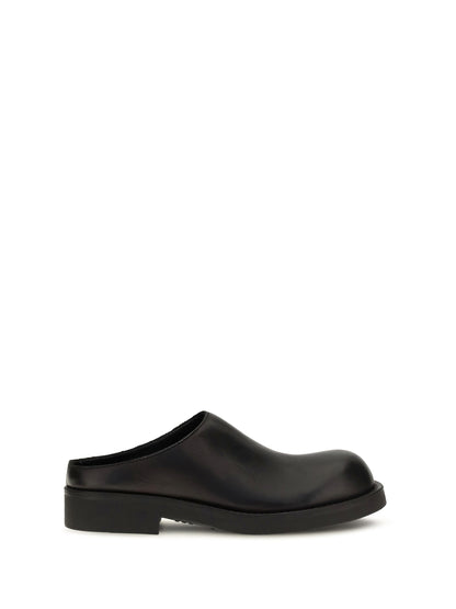 MM6 Maison Margiela Biker round toe Mules - Black