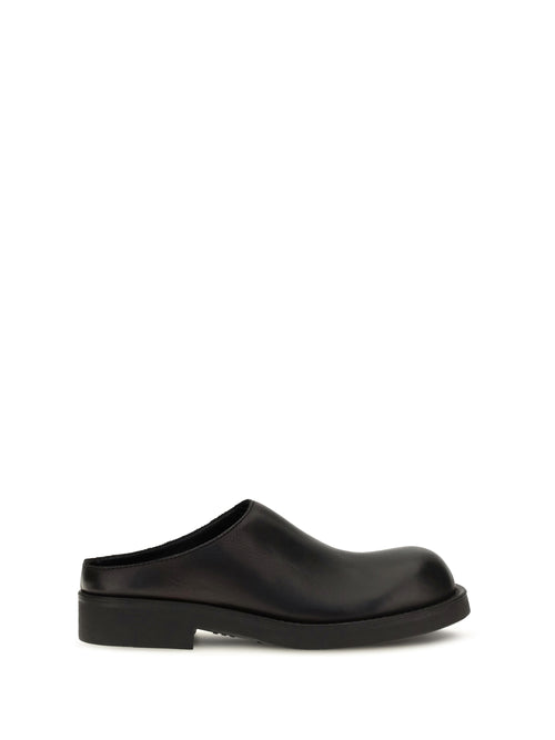 MM6 Maison Margiela Biker round toe Mules - Black