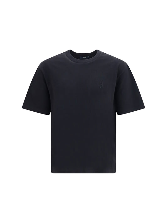 Herno Cotton short-sleeve T-shirt - Black