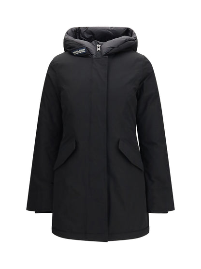 Woolrich Hooded padded Arctic Parka - Black