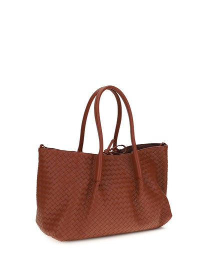 Bottega Veneta Pinacoteca Tote Bag - Rust/Deep Maho-Mb