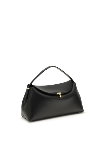 Toteme T-Lock Shoulder Bag - Black
