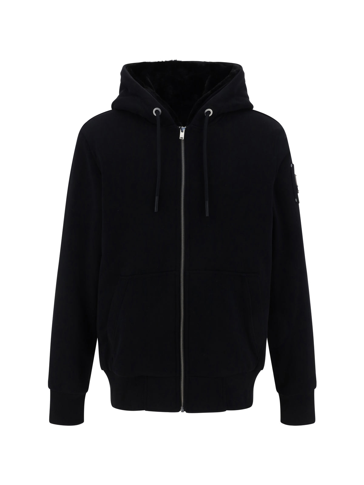 Moose Knuckles Bunny Hooded Sweatshirt - Black