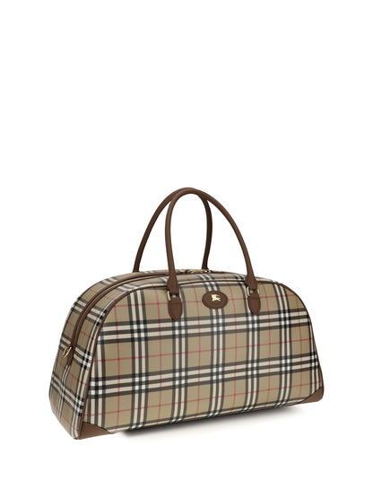Burberry Check Travel Bag - Archive Beige