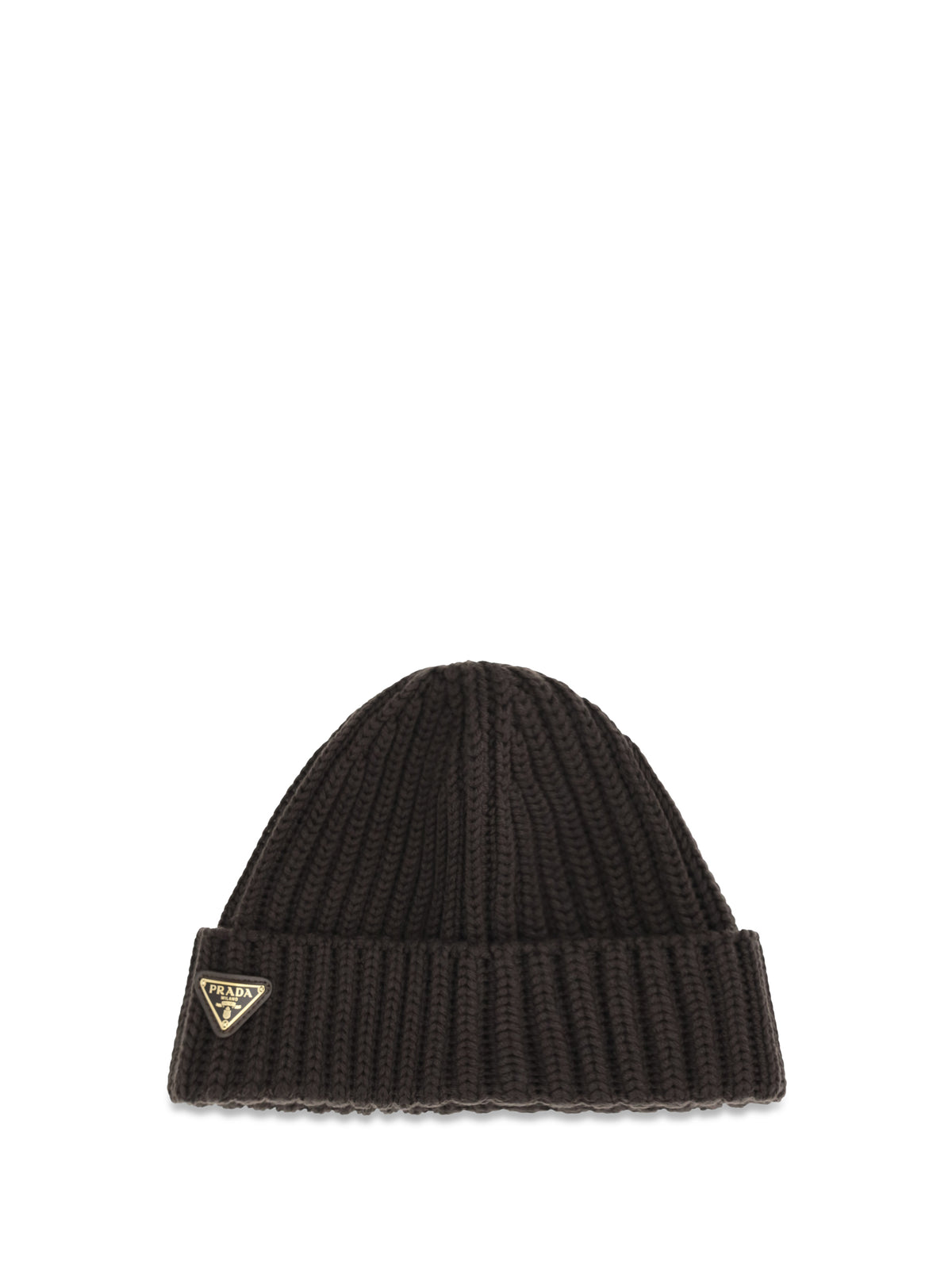 Prada Virgin wool Beanie Hat - Moro