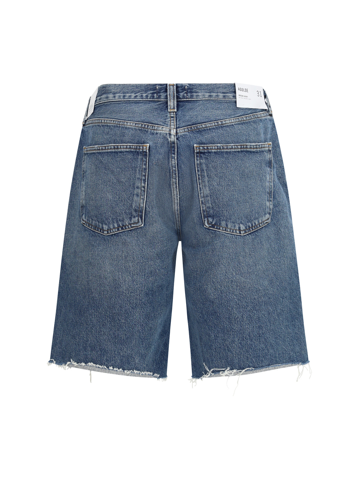 Agolde Anson denim Shorts - Guide (Worn Md Range Ind - Cut