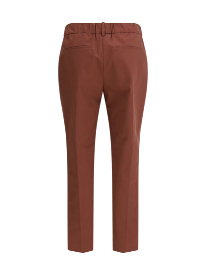 BRUNELLO CUCINELLI Cotton Trousers