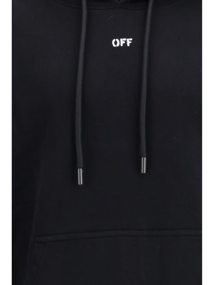 OFF-WHITE Chain Araldic Arrow Skate Hoodie