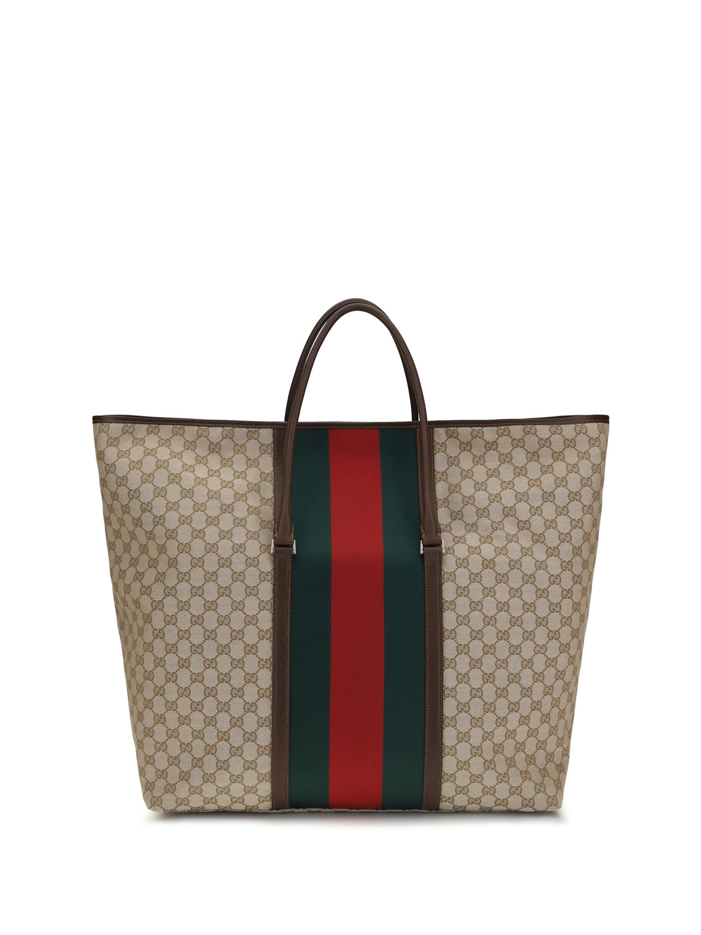 GUCCI GG Travel Bag with Web stripe