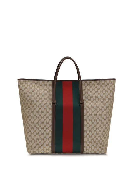 GUCCI GG Travel Bag with Web stripe
