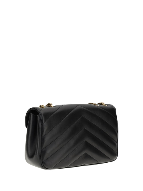Saint Laurent LouLou Shoulder Bag - Black