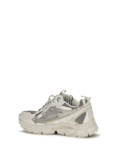 Off-White Be Right Back Worn Out Sneakers - Beige/Grey