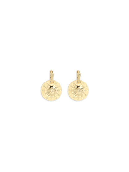 Versace Irradia Earrings - Gold