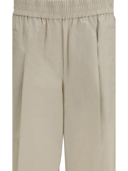 BRUNELLO CUCINELLI Mixed cotton Pants