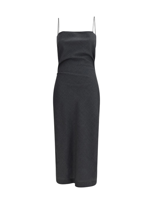 Calvin Klein Camas Wool Dress - Graphite