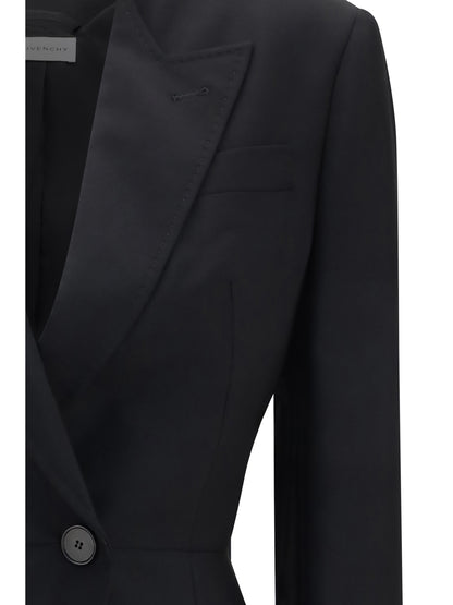 Givenchy Cut-out double-breasted Blazer - Black