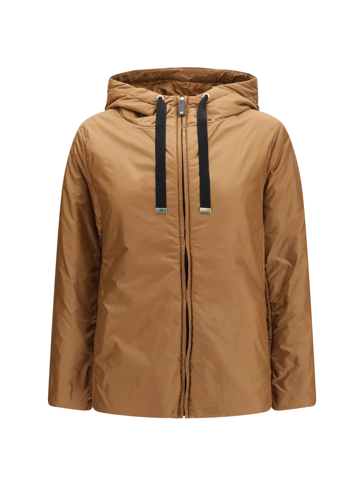 Max Mara The Cube Hooded padded Jacket - Caramel