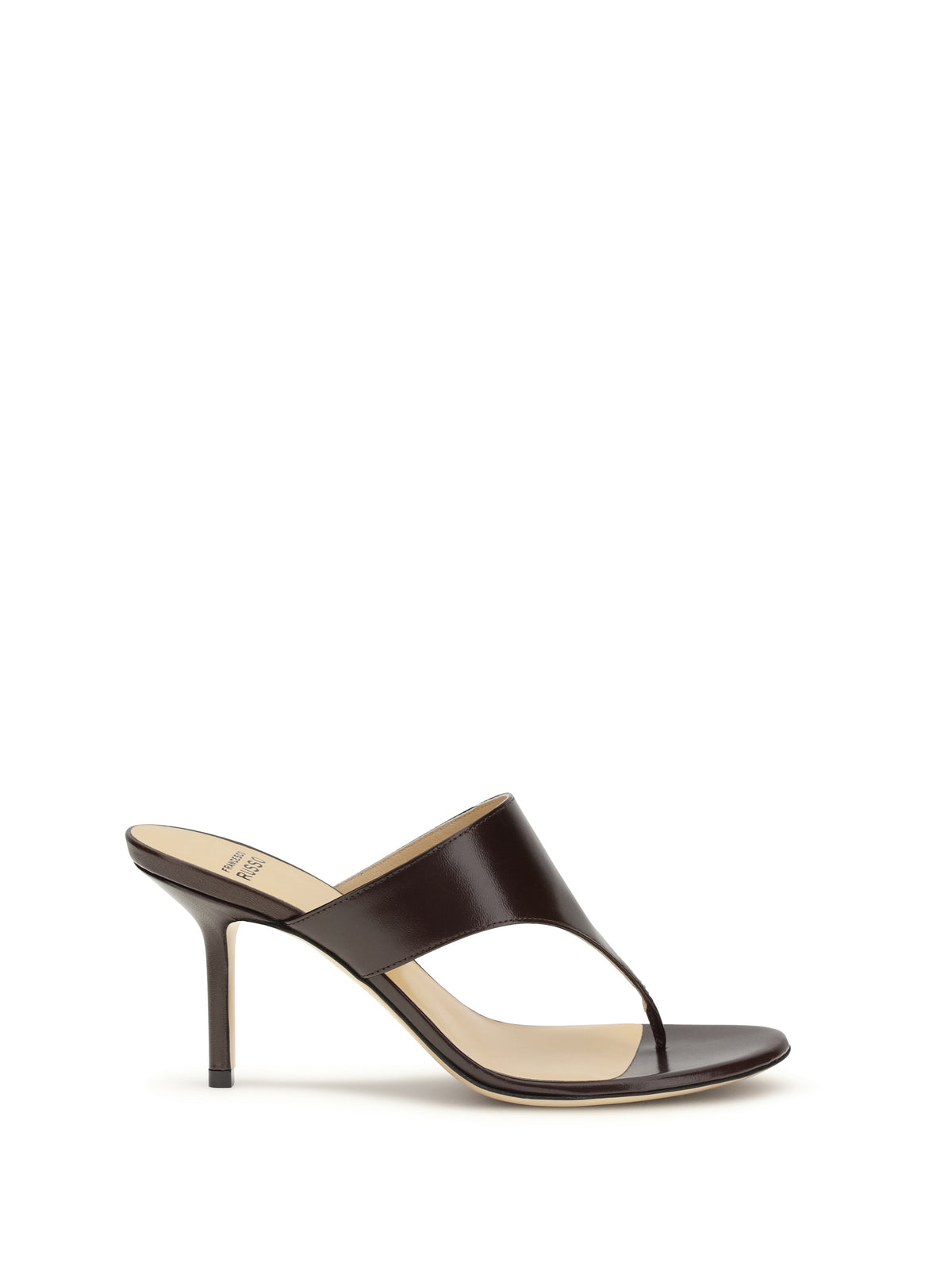Francesco Russo Thong Sandals - Burgundy