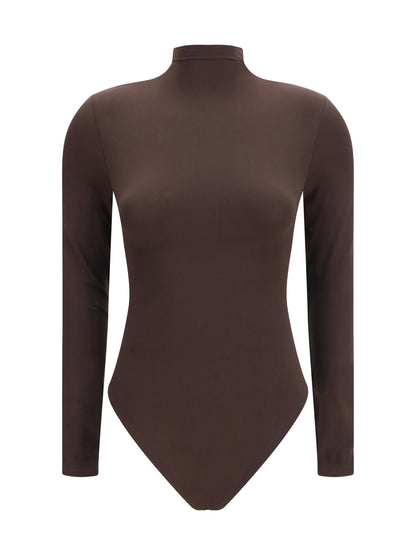 Wolford Shaping Body - Dark Wood