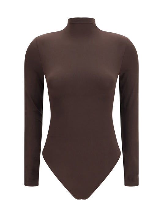 Wolford Shaping Body - Dark Wood