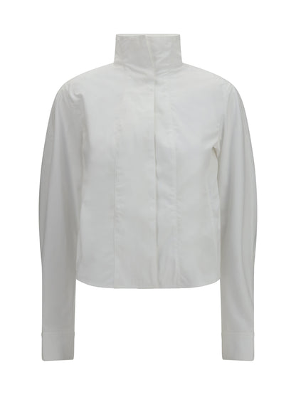 Jacquemus Tulipe cotton-poplin Shirt - White