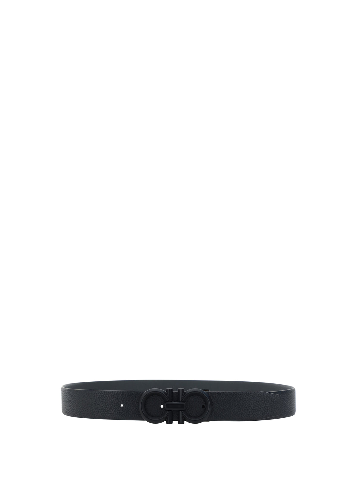 Ferragamo Gancini leather Belt - Black