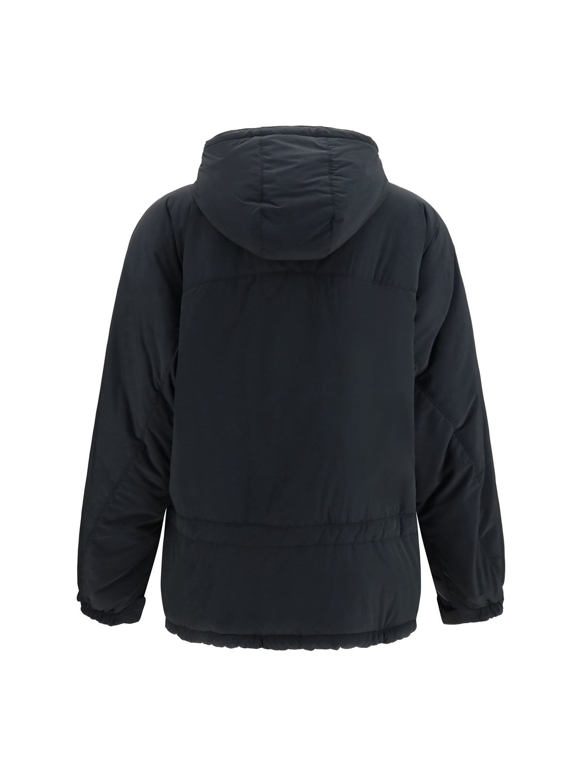 Miu Miu Long Shearling padded Jacket - Black