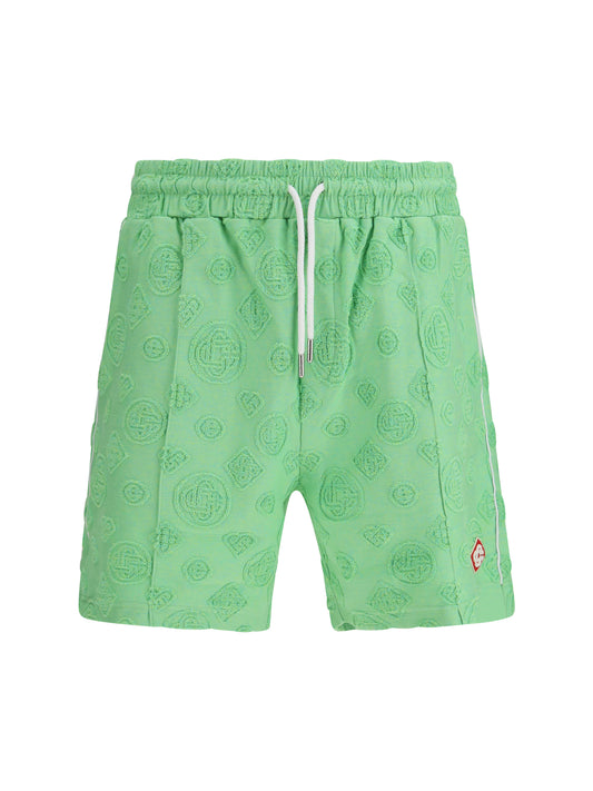CASABLANCA Towelling Monogram Shorts