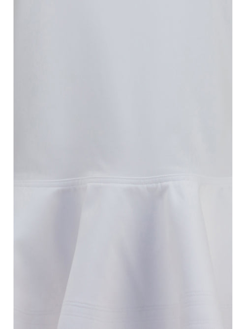 AlaïA Cotton jersey crinoline T-shirt - Blanc