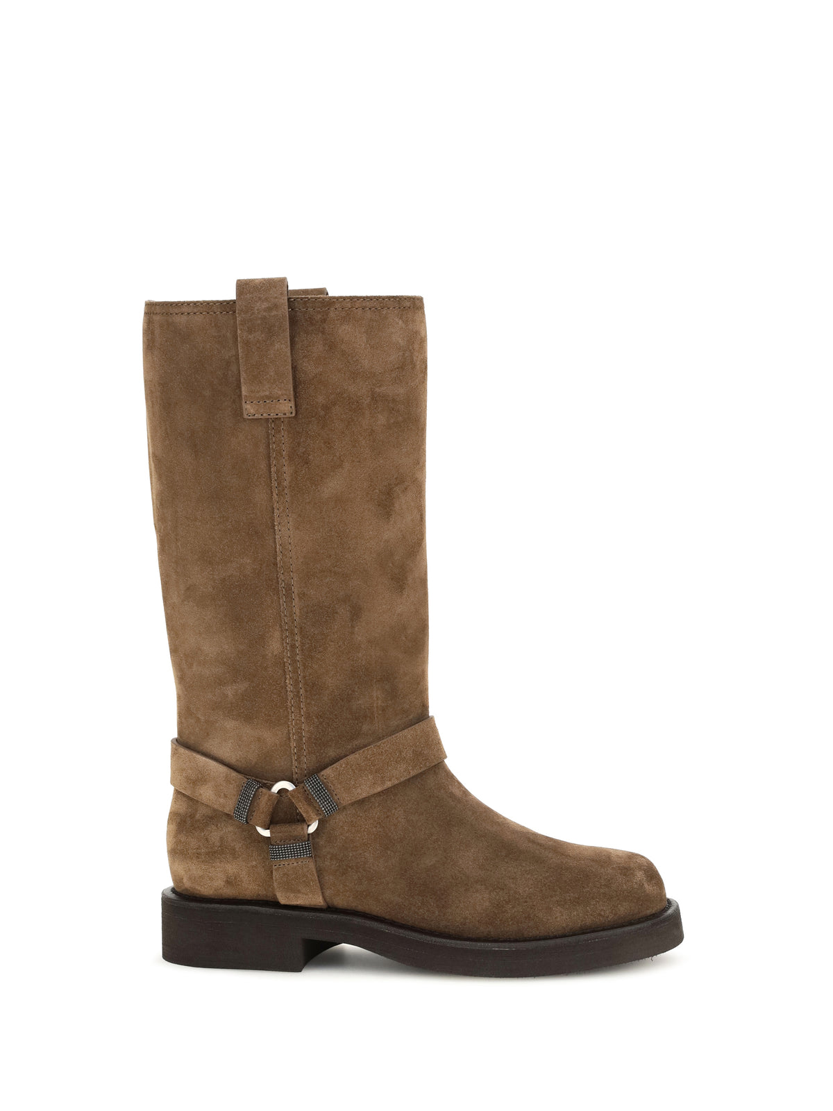 Brunello Cucinelli Suede Boots - Caramello