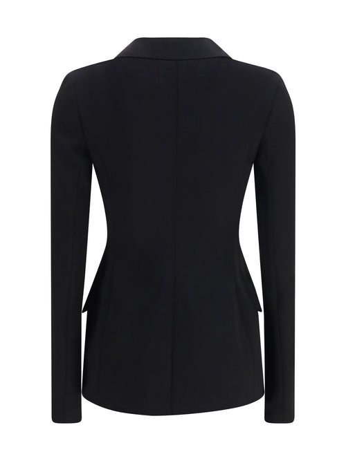 Dolce & Gabbana Stretch wool single breasted Jacket - Black