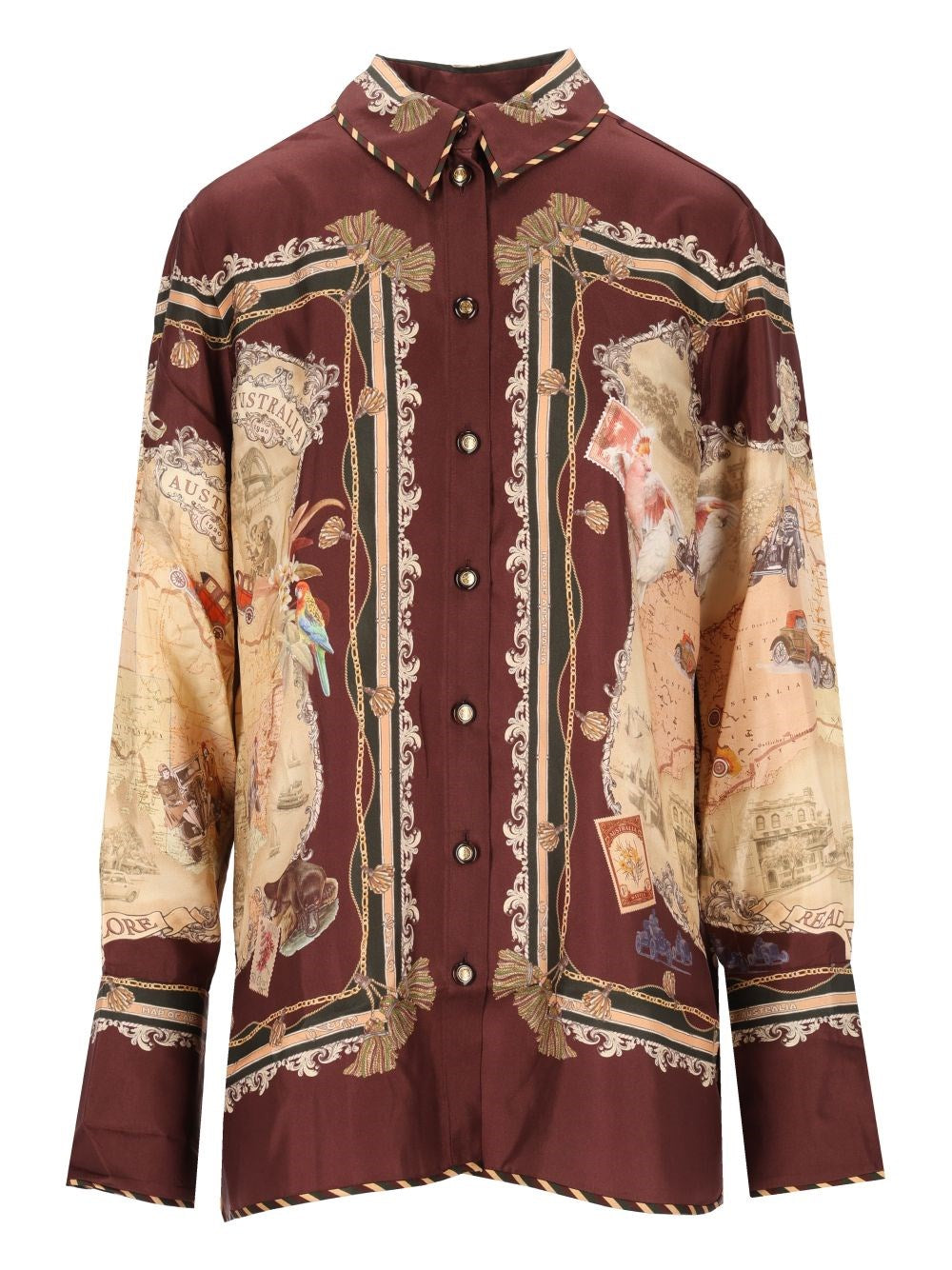 Zimmermann Valiant Twill Shirt - Viola