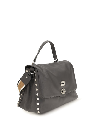 Zanellato Medium Postina Daily Handbag - Grey Vulcano