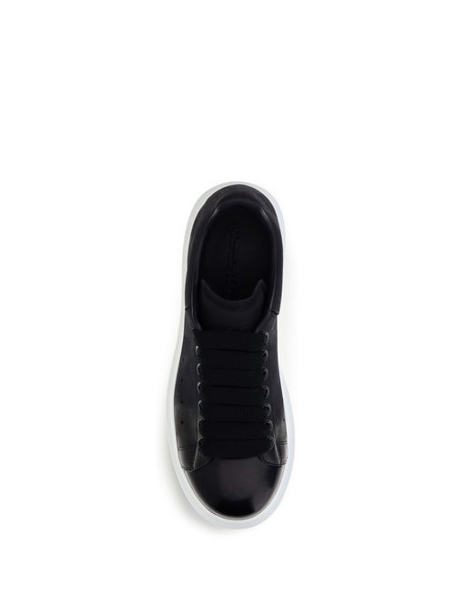 Alexander Mcqueen Oversized Sneakers in lea - Indigo Blue