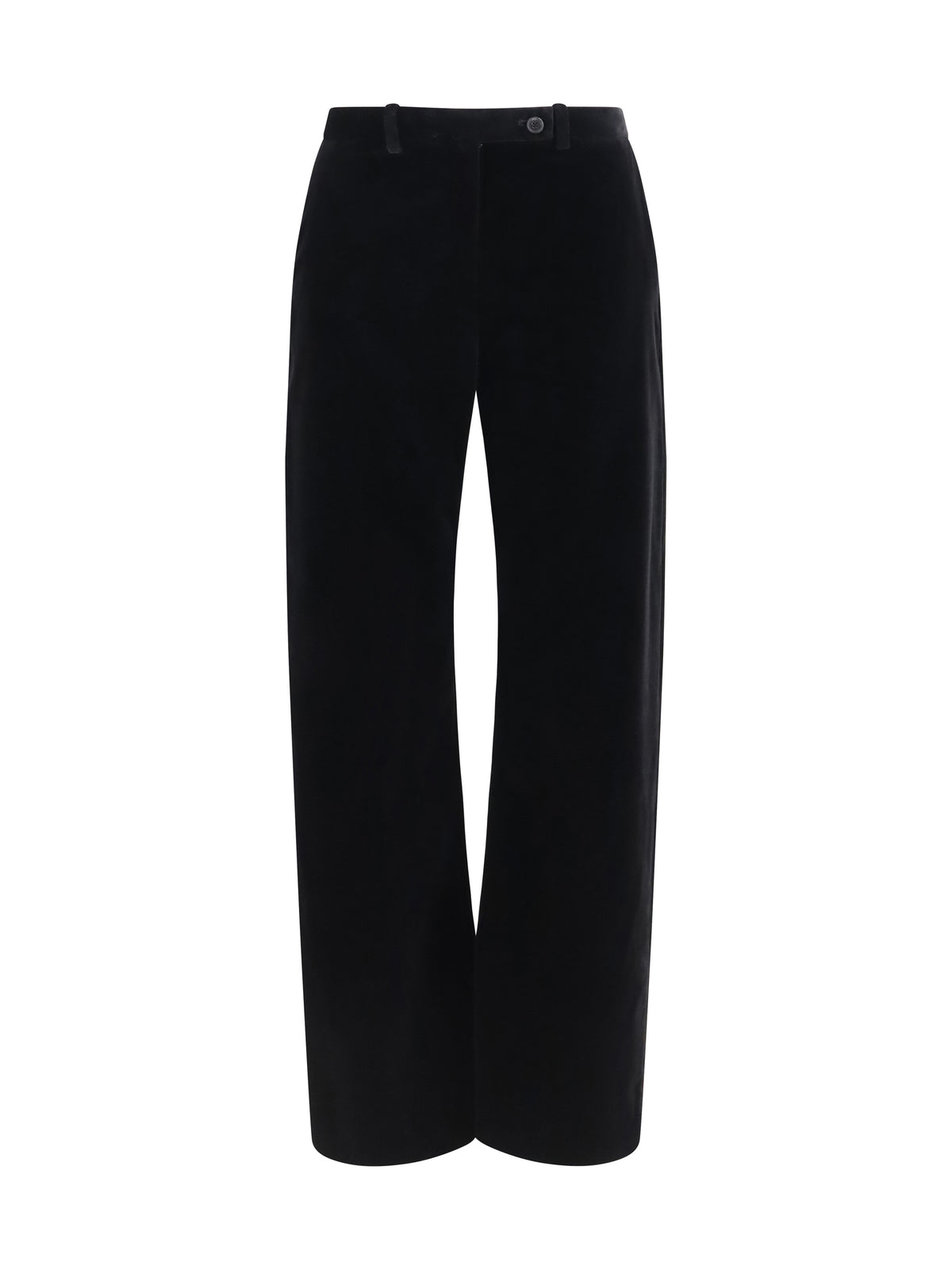 Khaite Hunter velvet Pants - Black