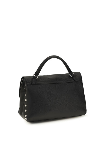 Zanellato Postina Daily Handbag small - Black Black