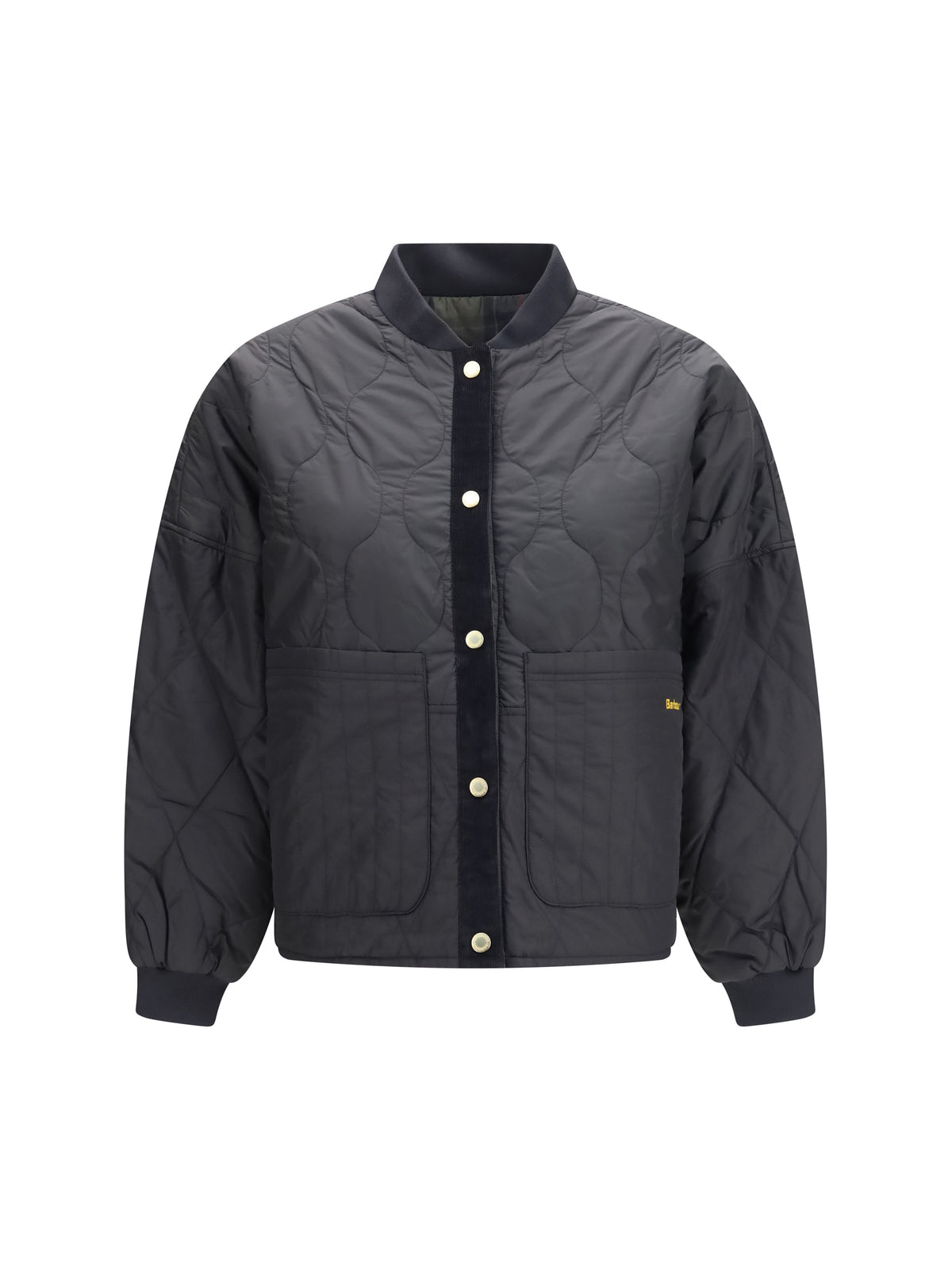 Barbour Reversible quilted Ravenshill Jacket - Black/Shadow Classic