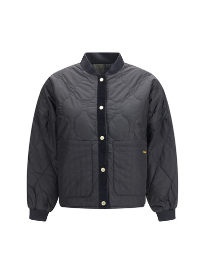 Barbour Reversible quilted Ravenshill Jacket - Black/Shadow Classic