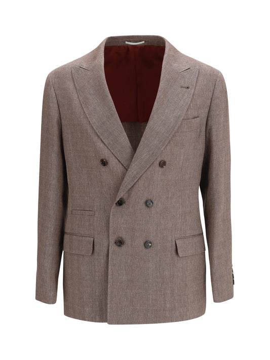 BRUNELLO CUCINELLI Double-breasted tailored Jacket