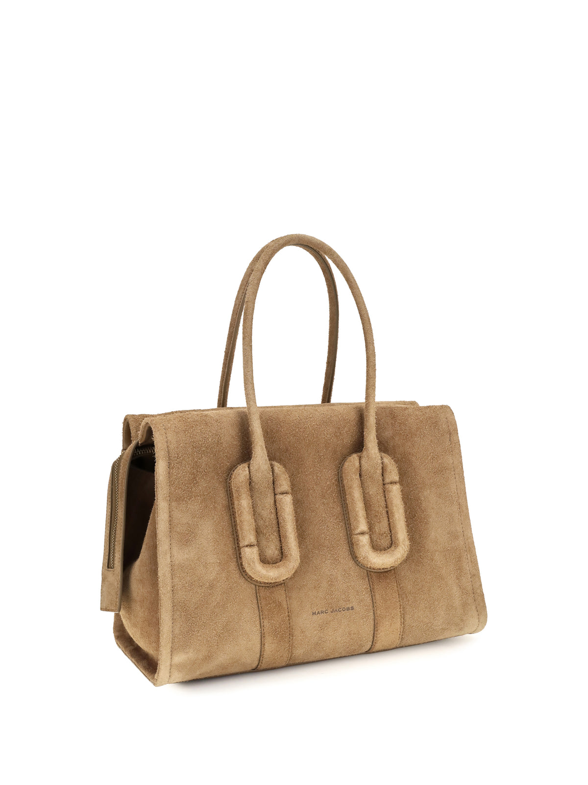 Marc Jacobs Babe City Tote suede Handbag - Hazelnut