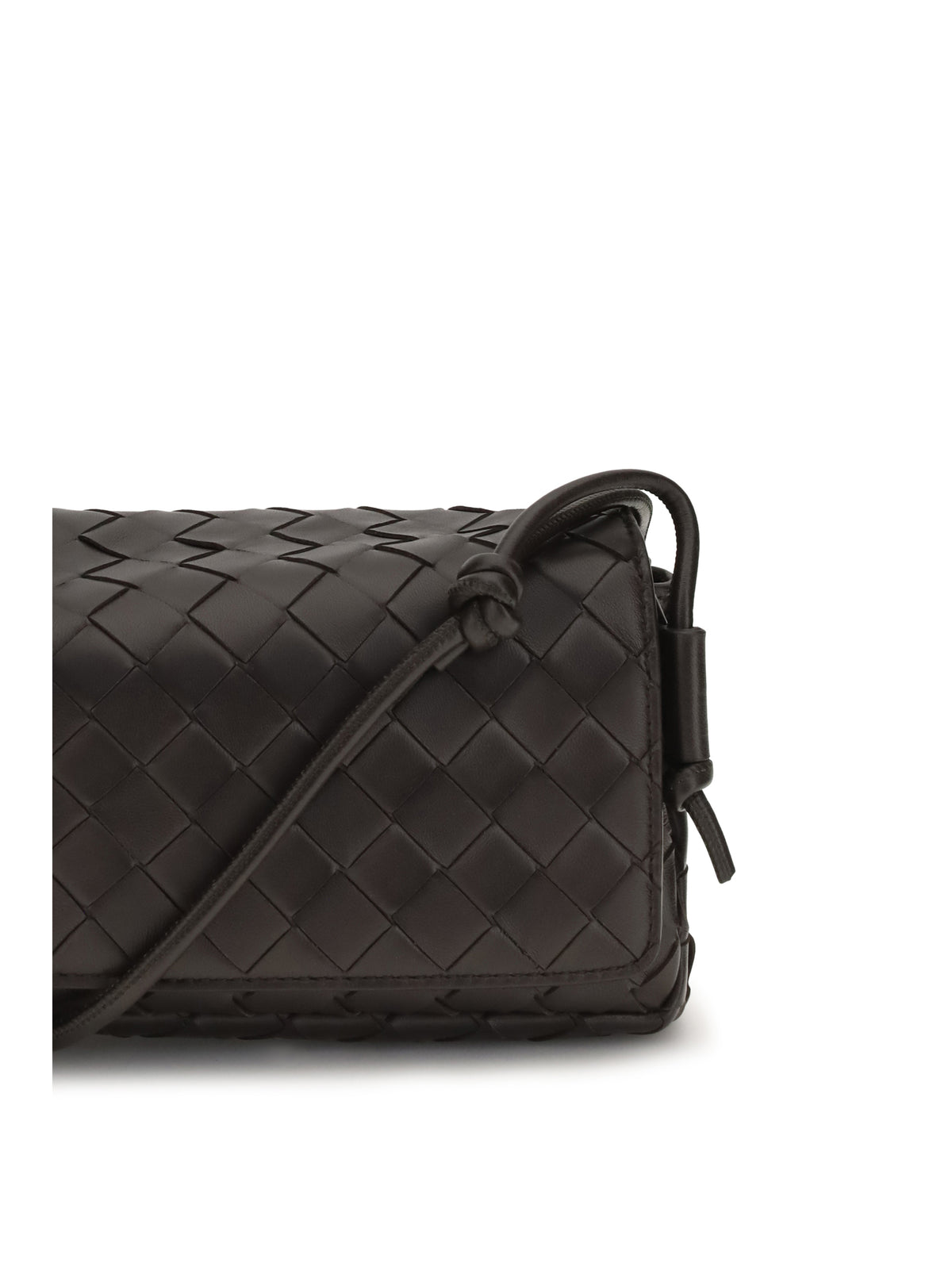 Bottega Veneta Intrecciato Shoulder Bag - Fondant-Gold