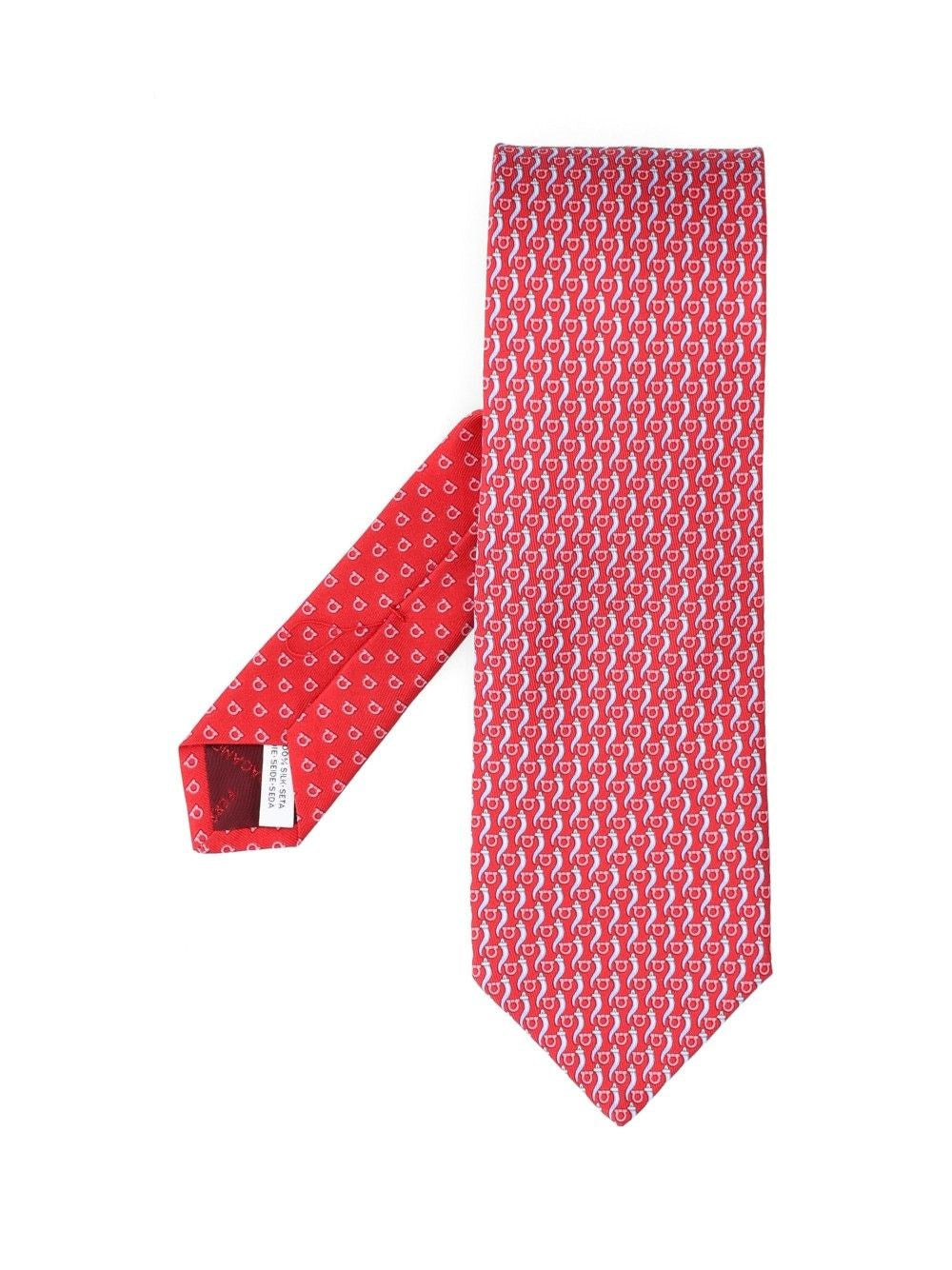 Ferragamo "Carolina" Tie - Red