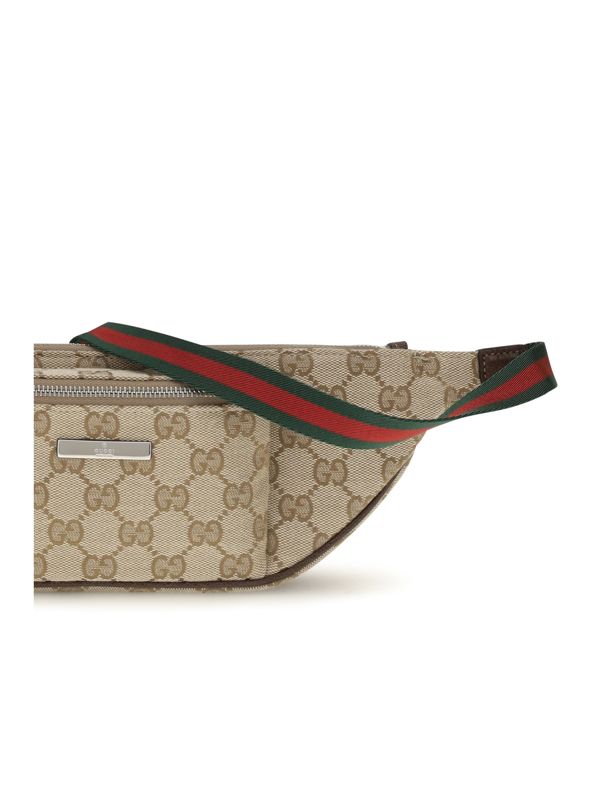 Gucci Small Flatpack Fanny Pack - Vint.Sand/Dk.Bro/Vrv