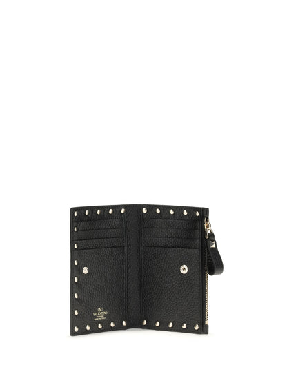VALENTINO GARAVANI Rockstud zip Card Holder