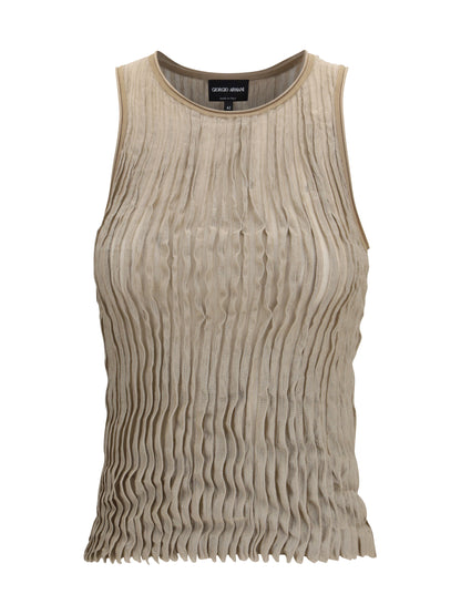 GIORGIO ARMANI Pleated Top