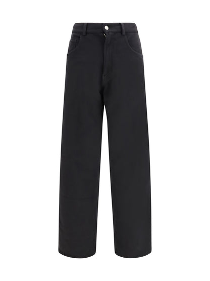 MM6 Maison Margiela Cotton track Pants - Black